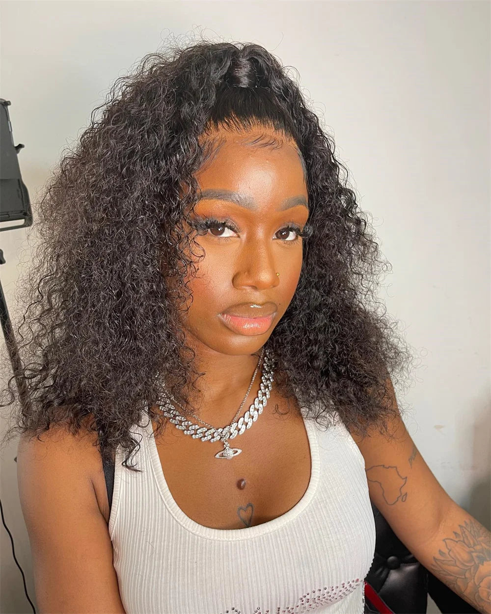 Perruque Human Hair - Water Wave Bob