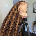 Perruque Luxe Deep Wave - Honey Blonde Ombre (Toutes Tailles)